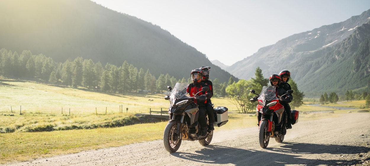 Book a test ride on your chosen Ducati model